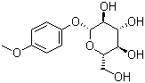 structure of 4 Methoxyphenyl beta D glucopyranoside CAS 6032 32 2 - 4-Methoxyphenyl beta-D-glucopyranoside CAS 6032-32-2