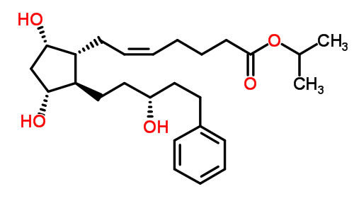 structure of Latanoprost CAS 130209 82 4 - Latanoprost CAS 130209-82-4(41639-74-1)