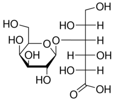 structure of Lactobionic acid CAS 96-82-2