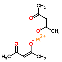 structure of Platinum bisacetylacetonate CAS 15170 57 7 - Platinum bis(acetylacetonate) CAS 15170-57-7