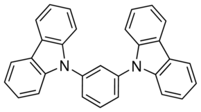 structure of 9,9'-(1,3-Phenylene)bis-9H-carbazole CAS 550378-78-4