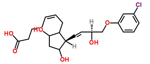 Structure of 15S Cloprostenol CAS 54276 22 1 - 15S-Cloprostenol CAS 54276-22-1