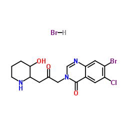 structure of Halofuginone Hydrobromide CAS 17395 31 2 - Halofuginone Hydrobromide CAS 17395-31-2(64924-67-0)